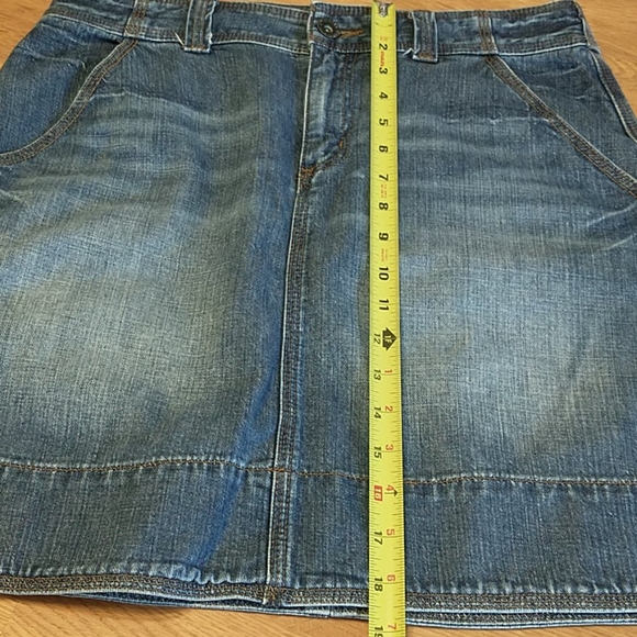 Life is good High Rise Denim Mini-Skirt Size 6 - Picture 12 of 12